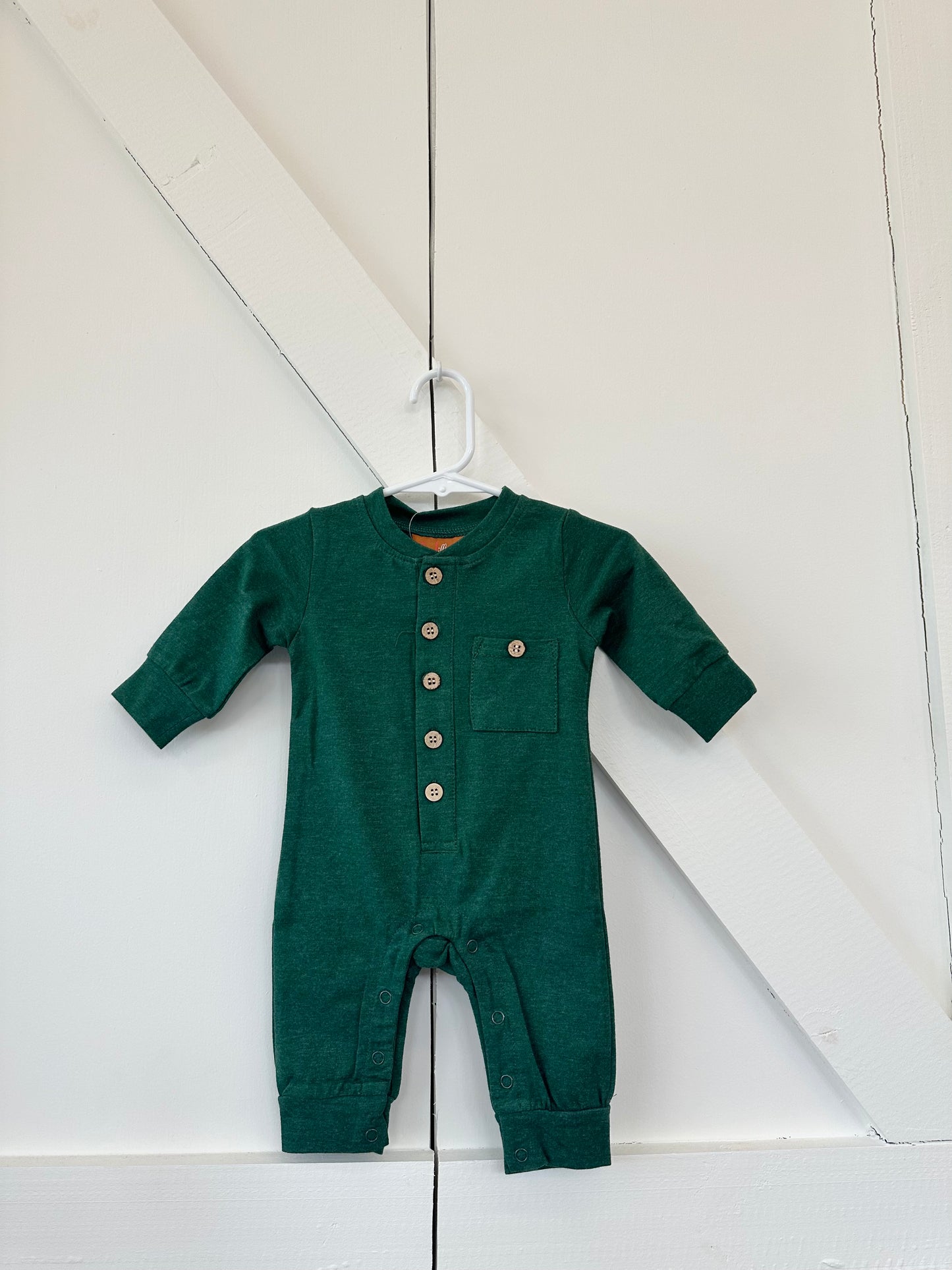 Landon Romper-Green