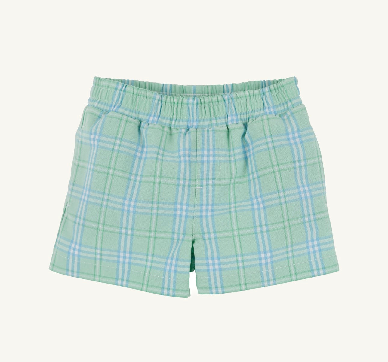 Sheffield Shorts-Pelham Bay Plaid (Green)