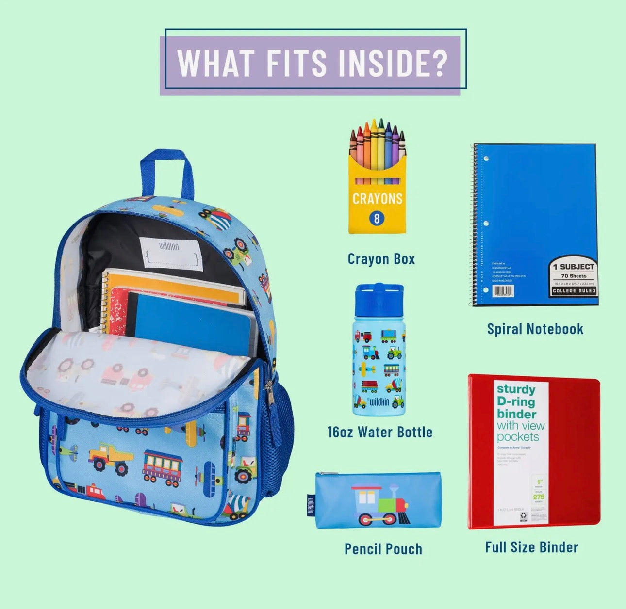 Trains, Planes, and Trucks Recycle Eco Pack