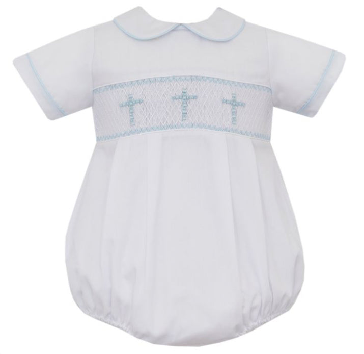 CROSS BOY´S- White Batiste Boy's Bubble