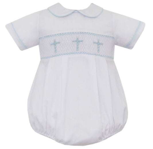 CROSS BOY´S- White Batiste Boy's Bubble