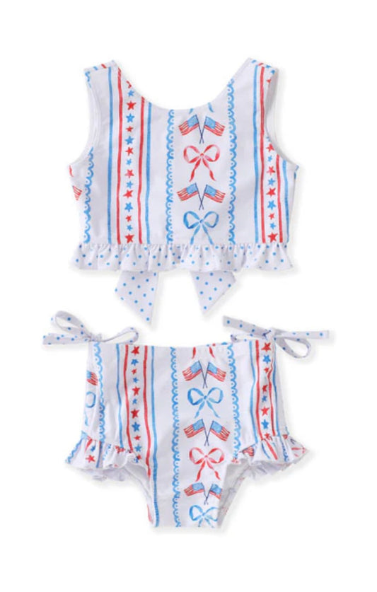 Stars and Bows 2pc Swimsuit