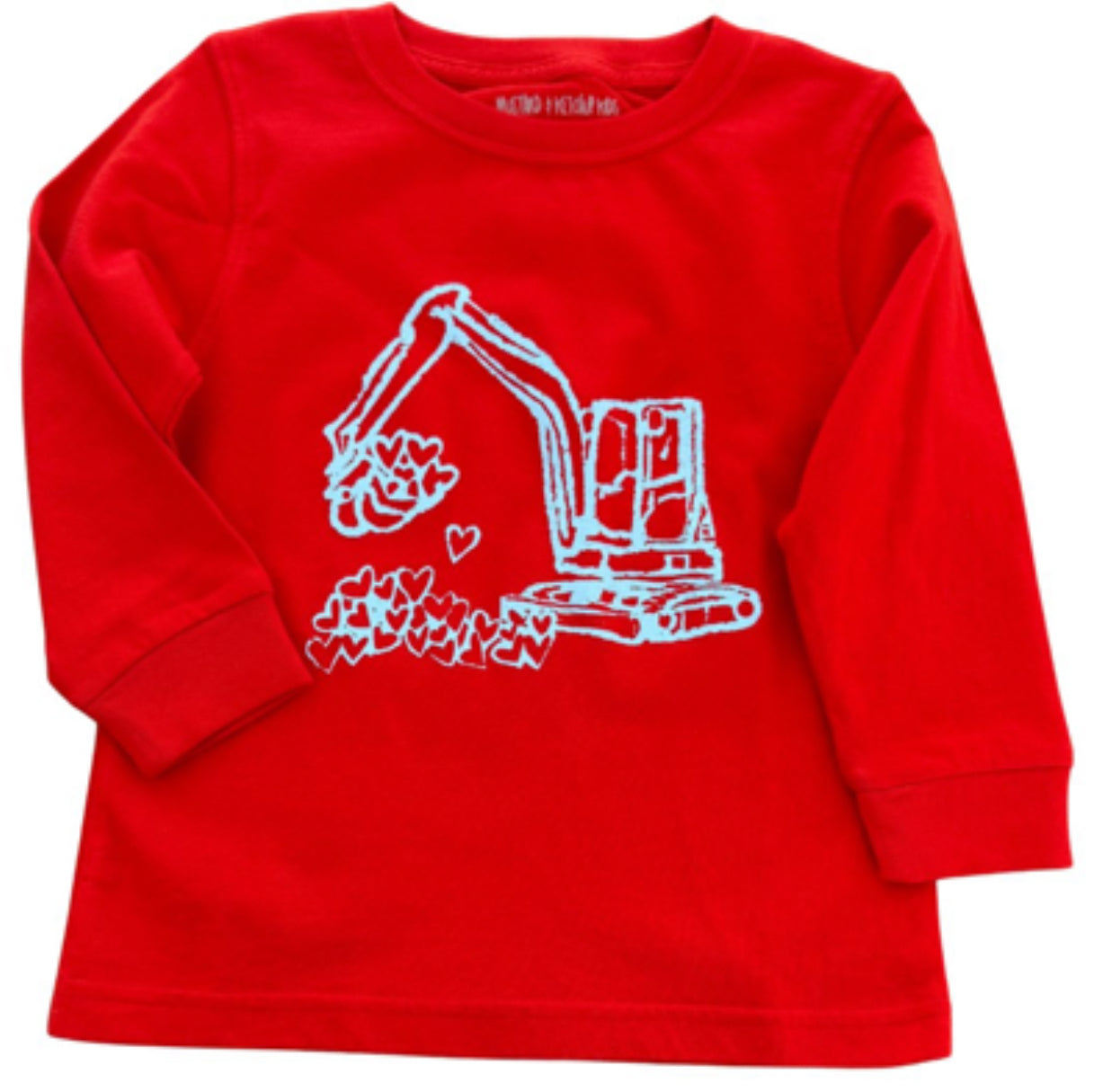 LS Red Heart Digger T-Shirt