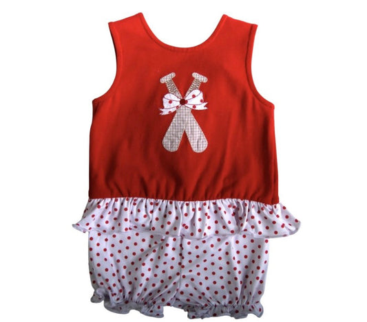 Play Ball Girls Bloomer Set