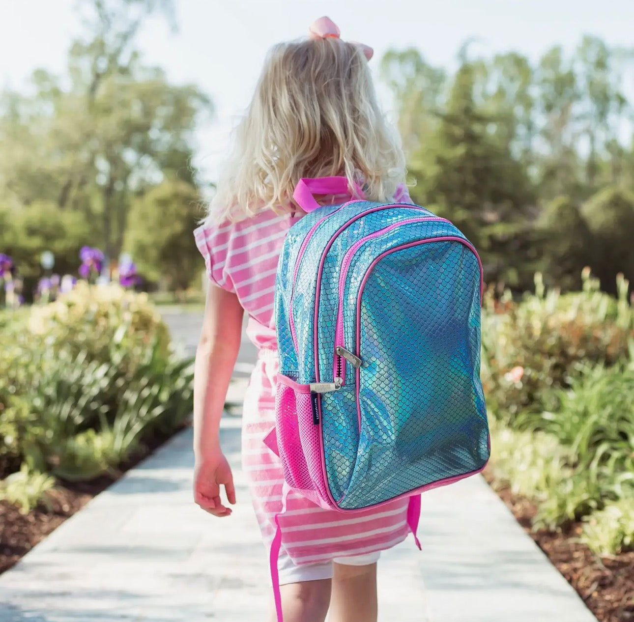 Mermaid Scales Backpack-15in