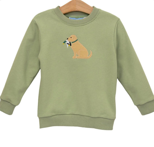 French Terry Pullover- Dog