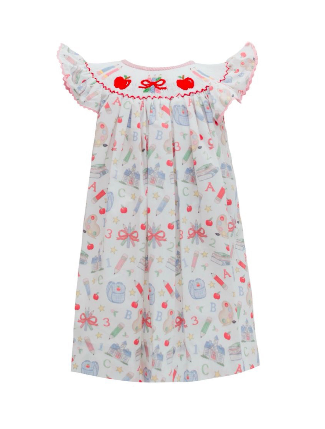 School Days Bishop Smock Dress