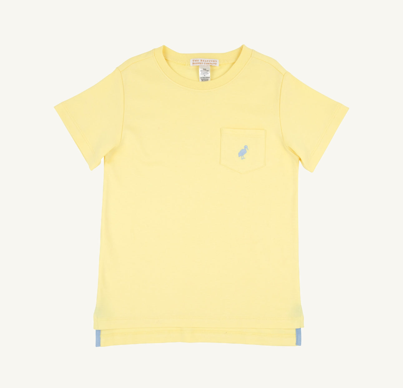 Carter Crewneck- Lake Worth Yellow/Sarasota Sky