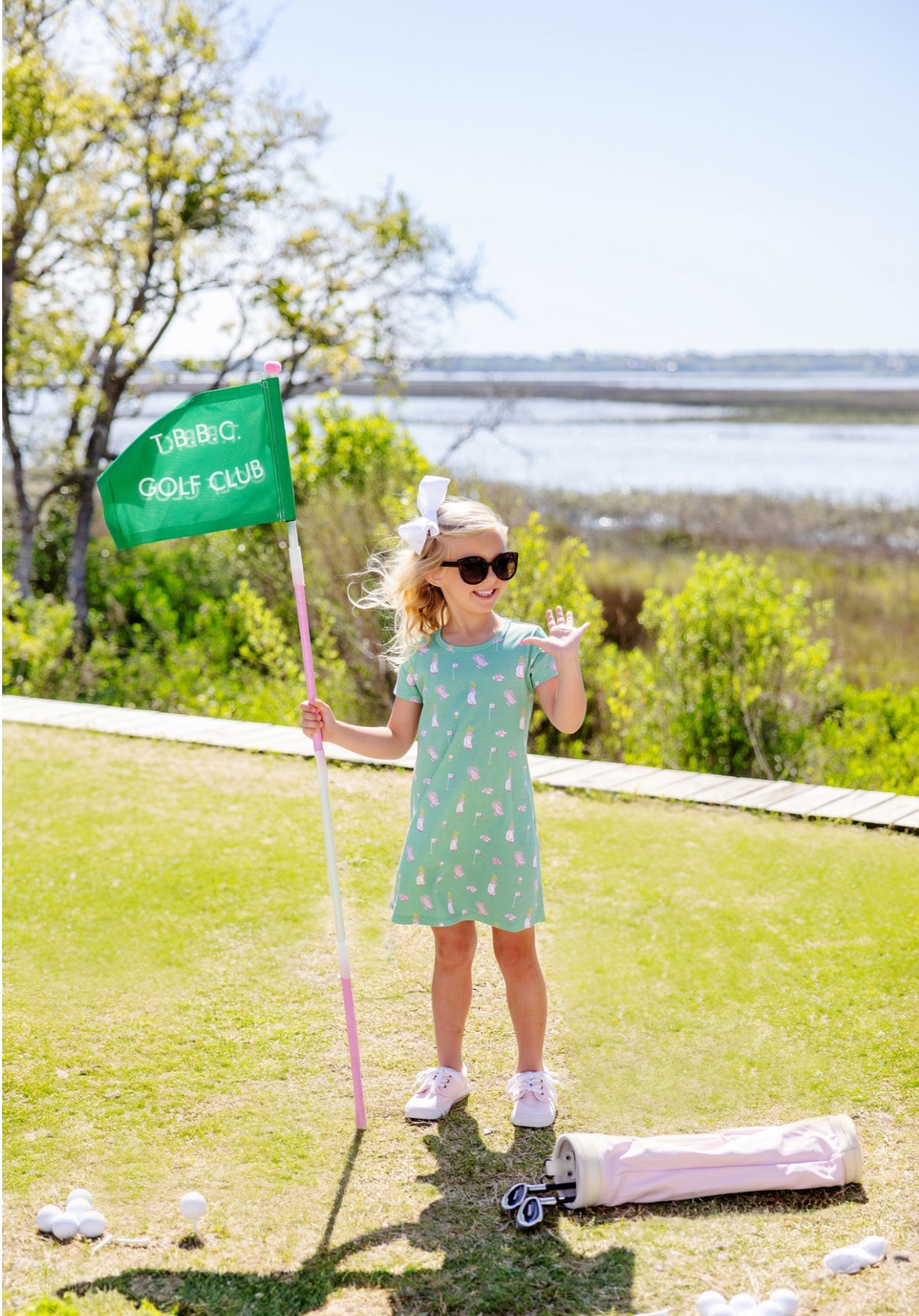 Polly Play Dress S/S - Clubhouse Couture (Pier Party Pink)