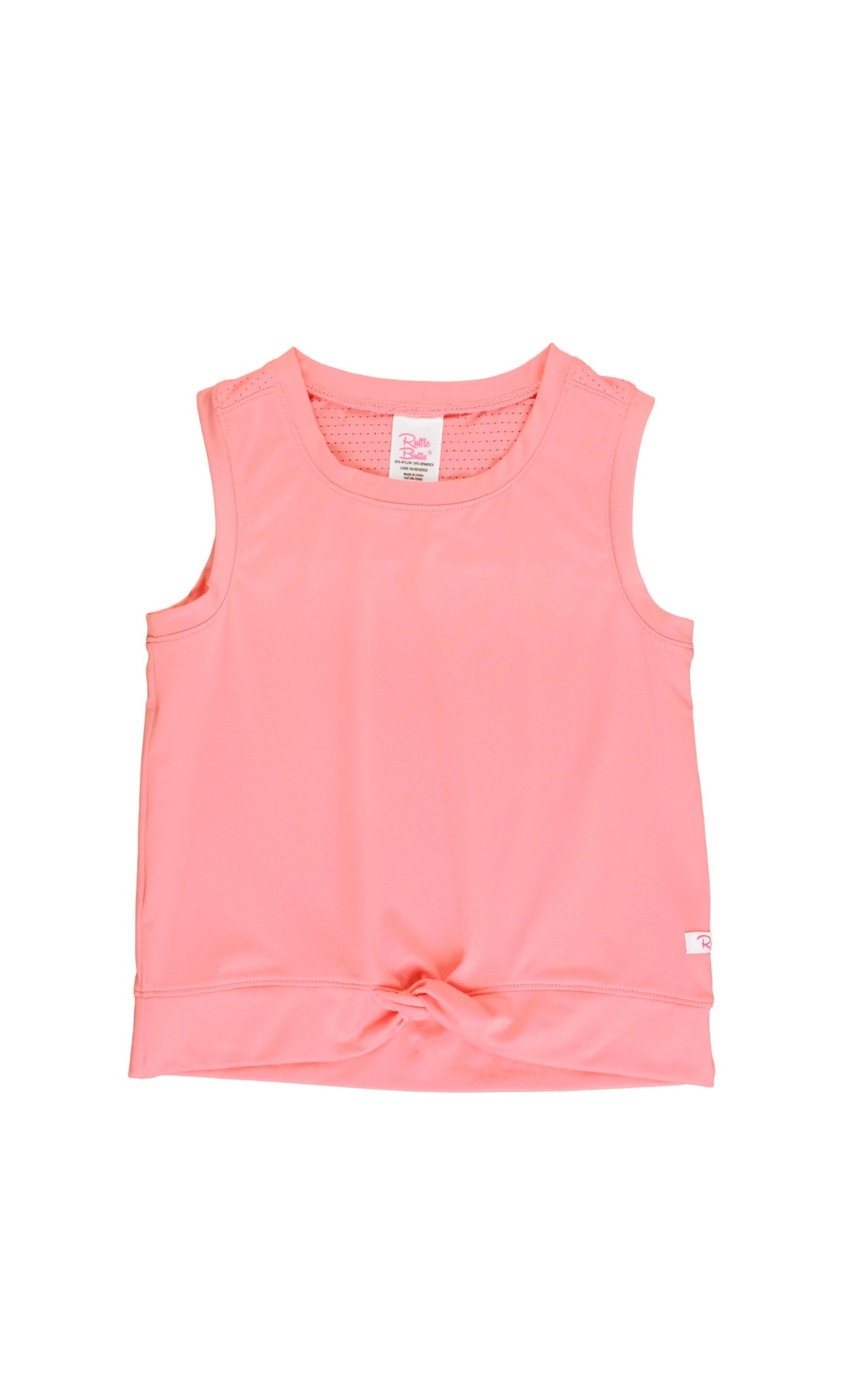 Active Top with Mesh-Bubblegum Pink