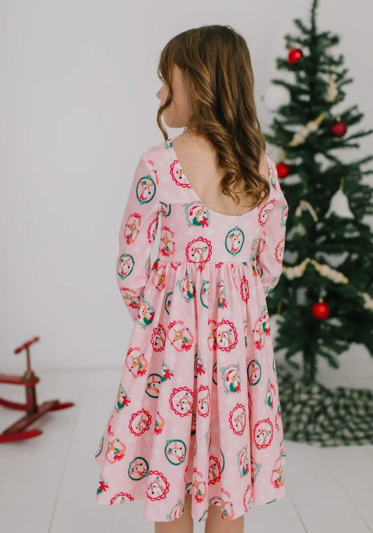 Gwendolyn Dress in Reindeer