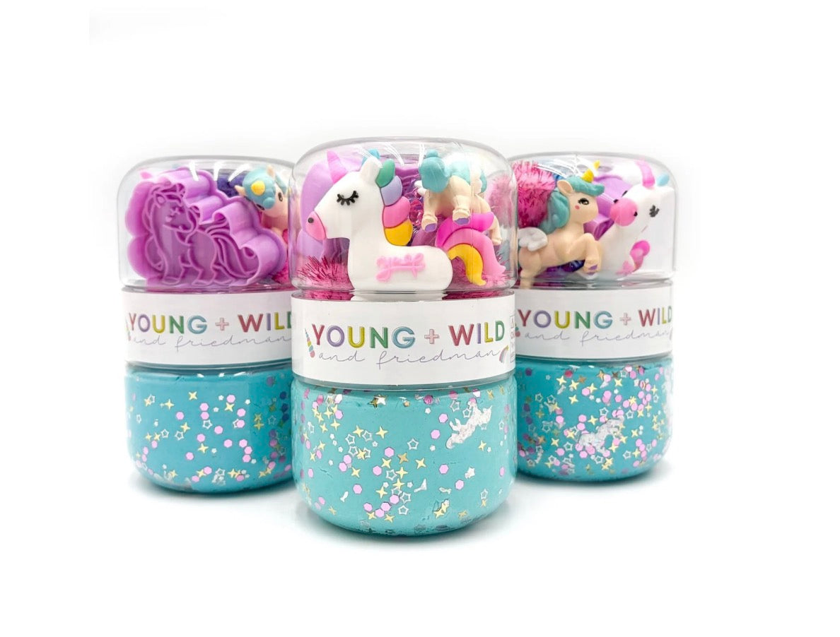 Grab & Go Dough Jar - Unicorn