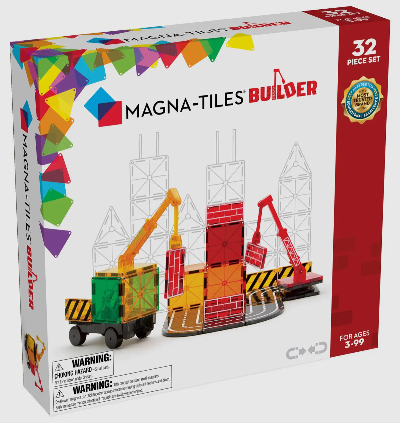 Magna-Tiles Builder 32 piece set