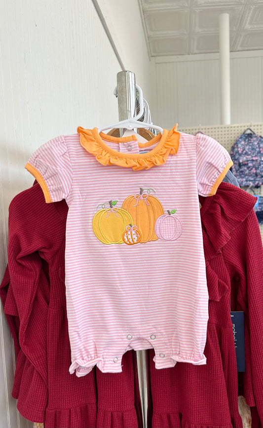 Pumpkin Patch SS Romper