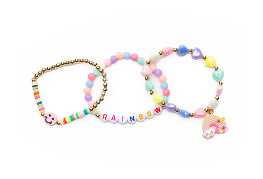 Rainbow Smiles Bracelet Set