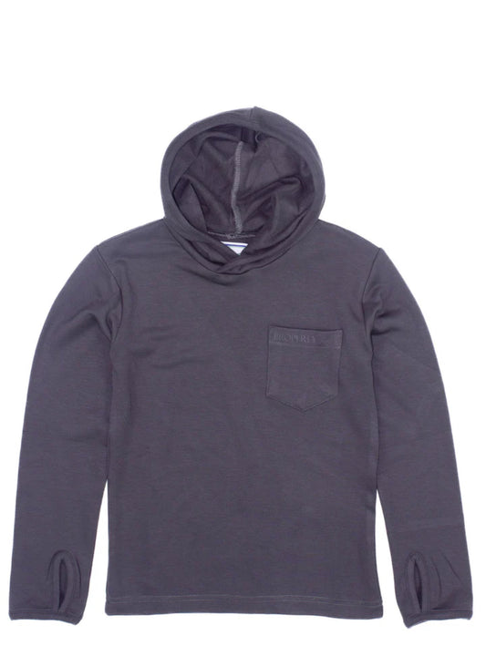 Boys Shoreline Hoodie Charcoal