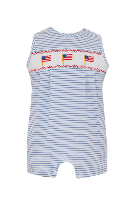 FLAGS BOY´S - Blue Knit Stripe Boy's Jon Jon
