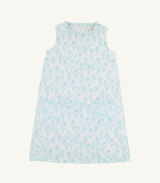 Lizzies Luxe Dress-Broadcloth-Franklin Flowers