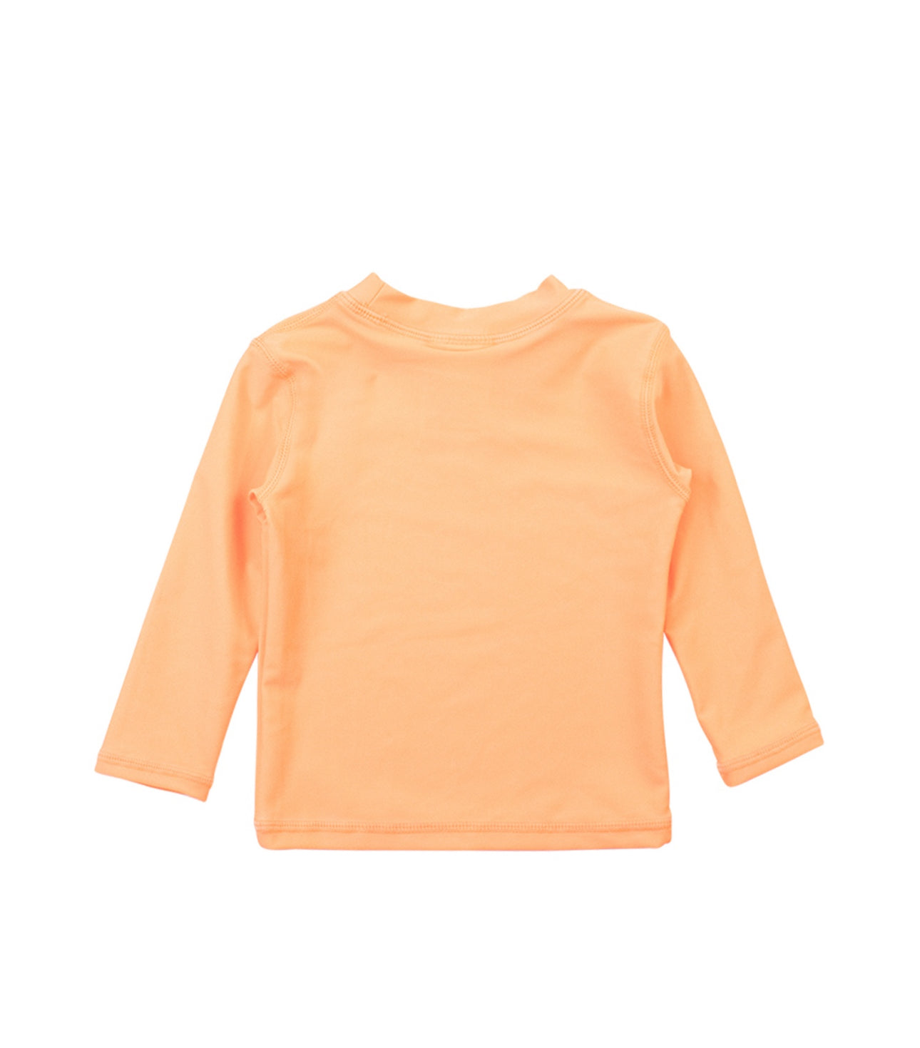 Long Sleeve Rash Guard- Neon Orange