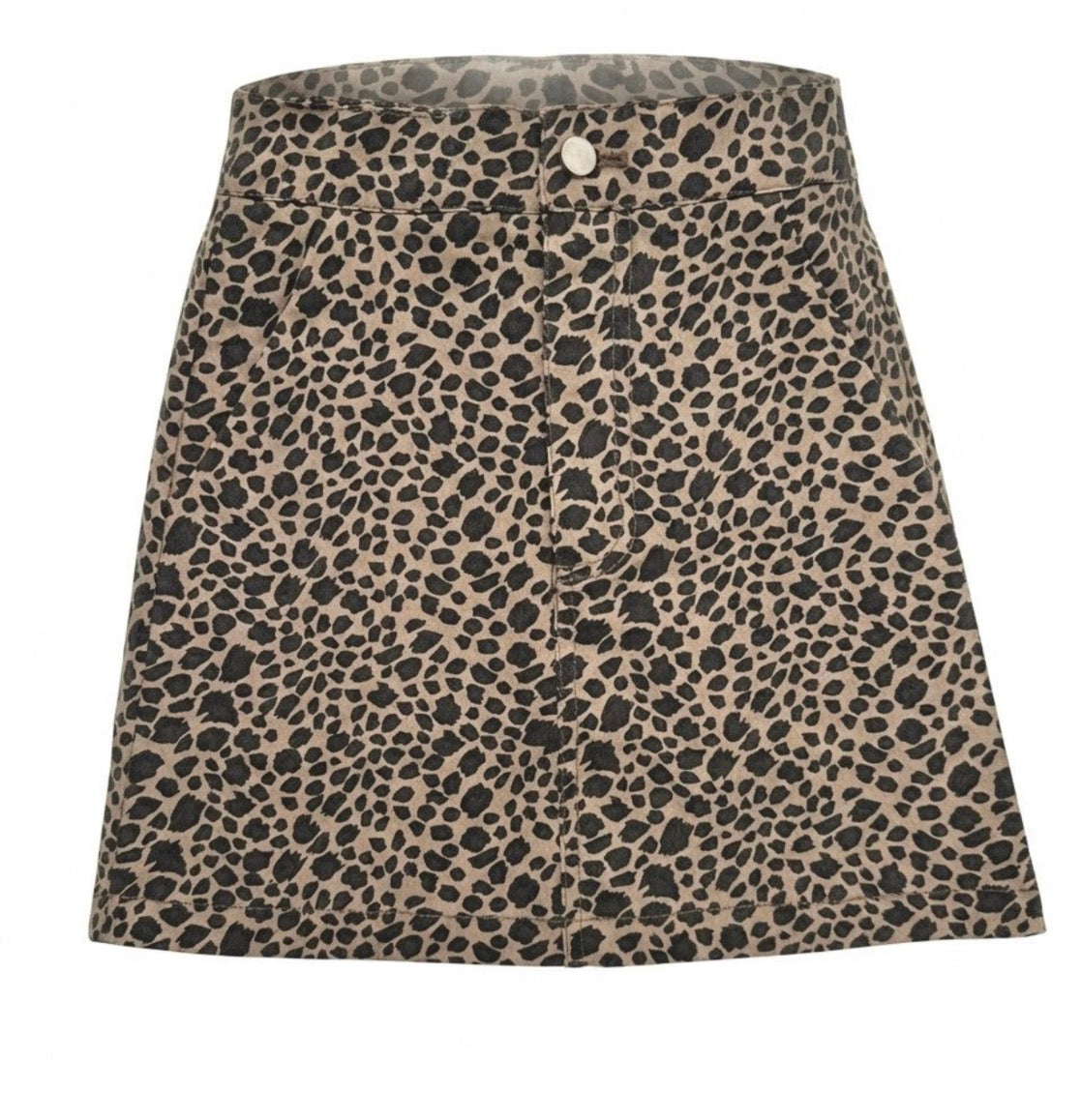 Kate Skirt Tan Leopard
