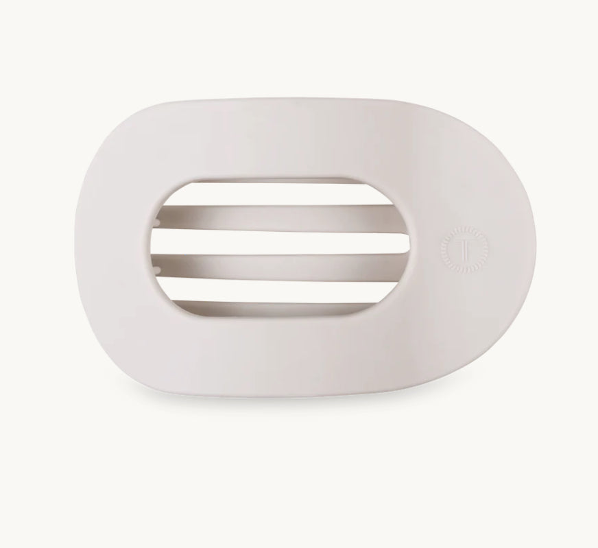 Toasted Small Round Flat Hair Clip