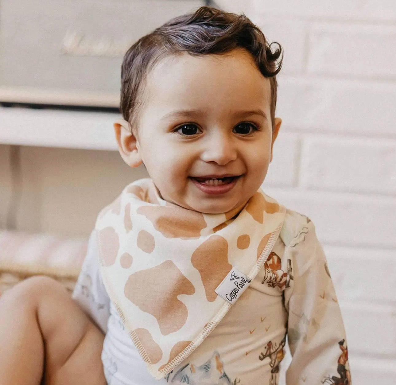 Boone- 4 Pack Baby Bandana Bibs