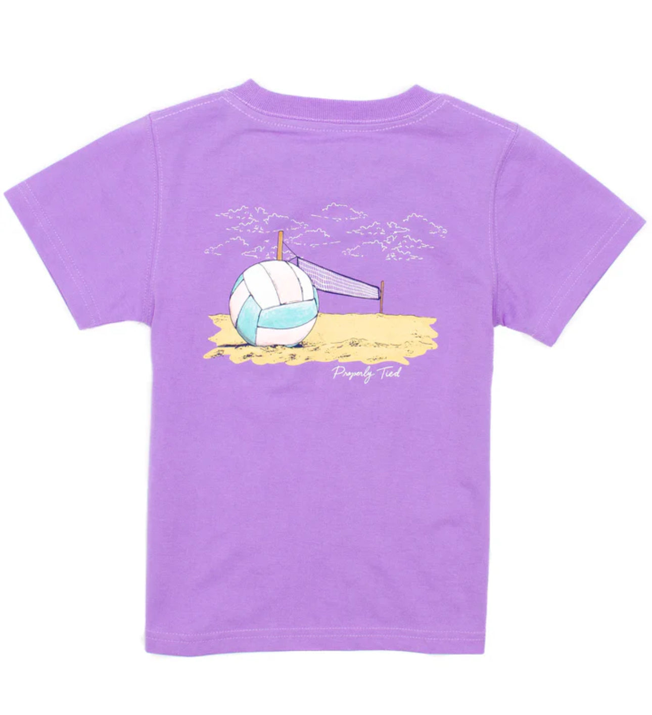 Girls Sandy Serve SS Light Purple