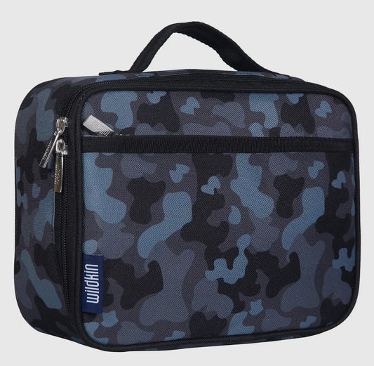 Black Camo Lunch Box