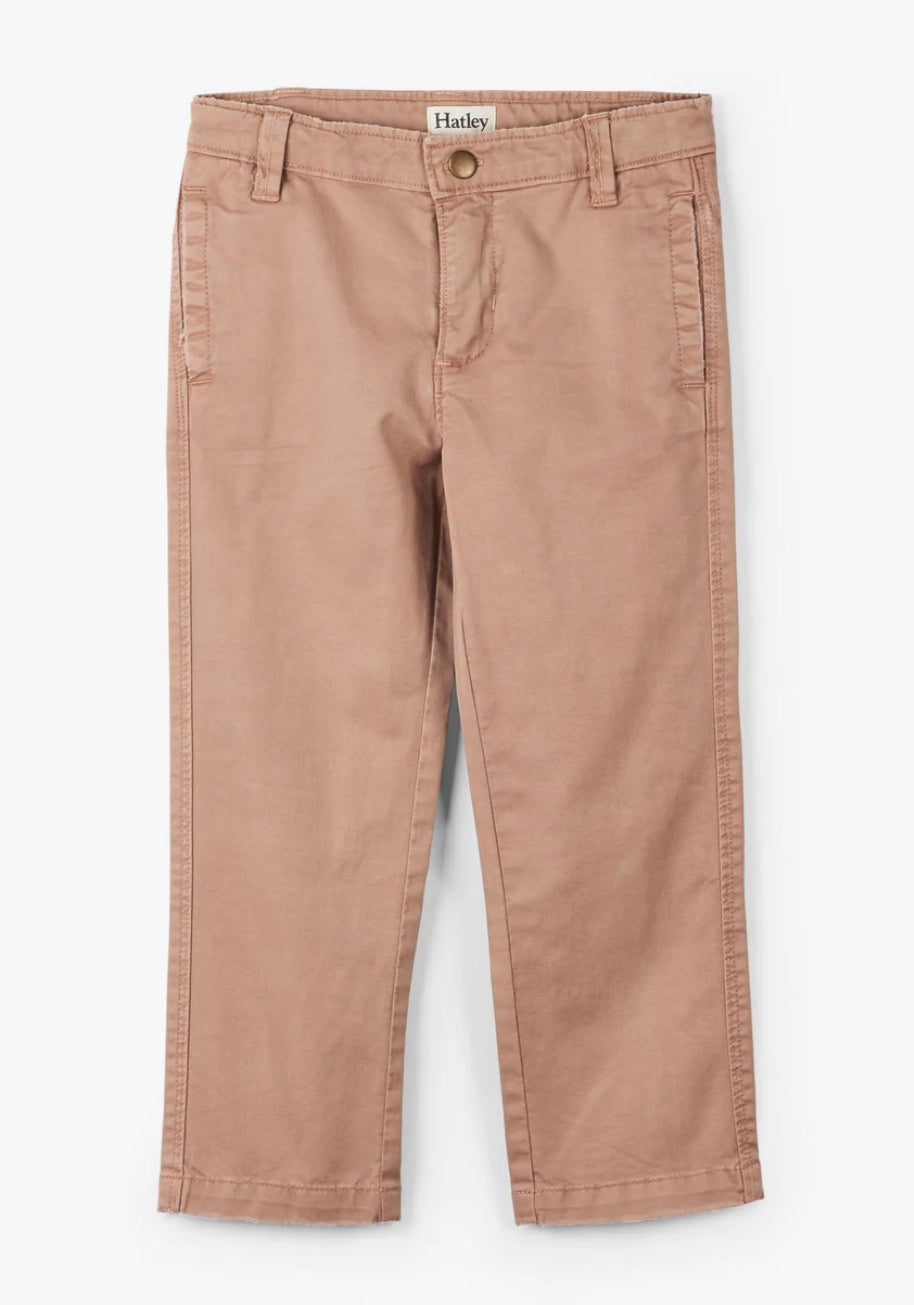Boys Khaki Twill Pants