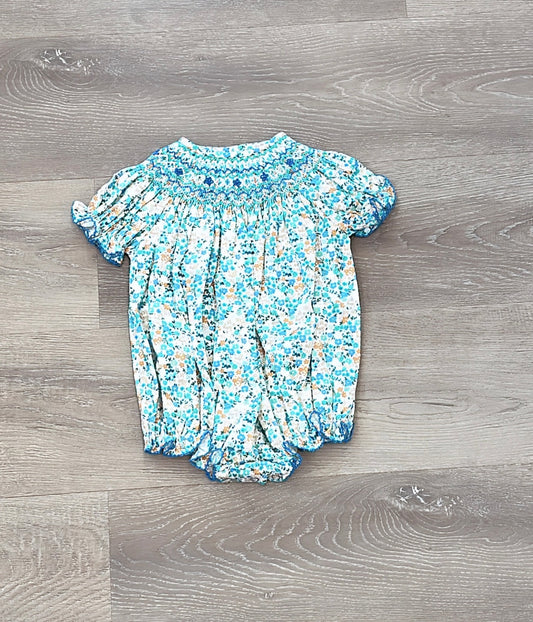 Bree’s Floral Smocked Bubble