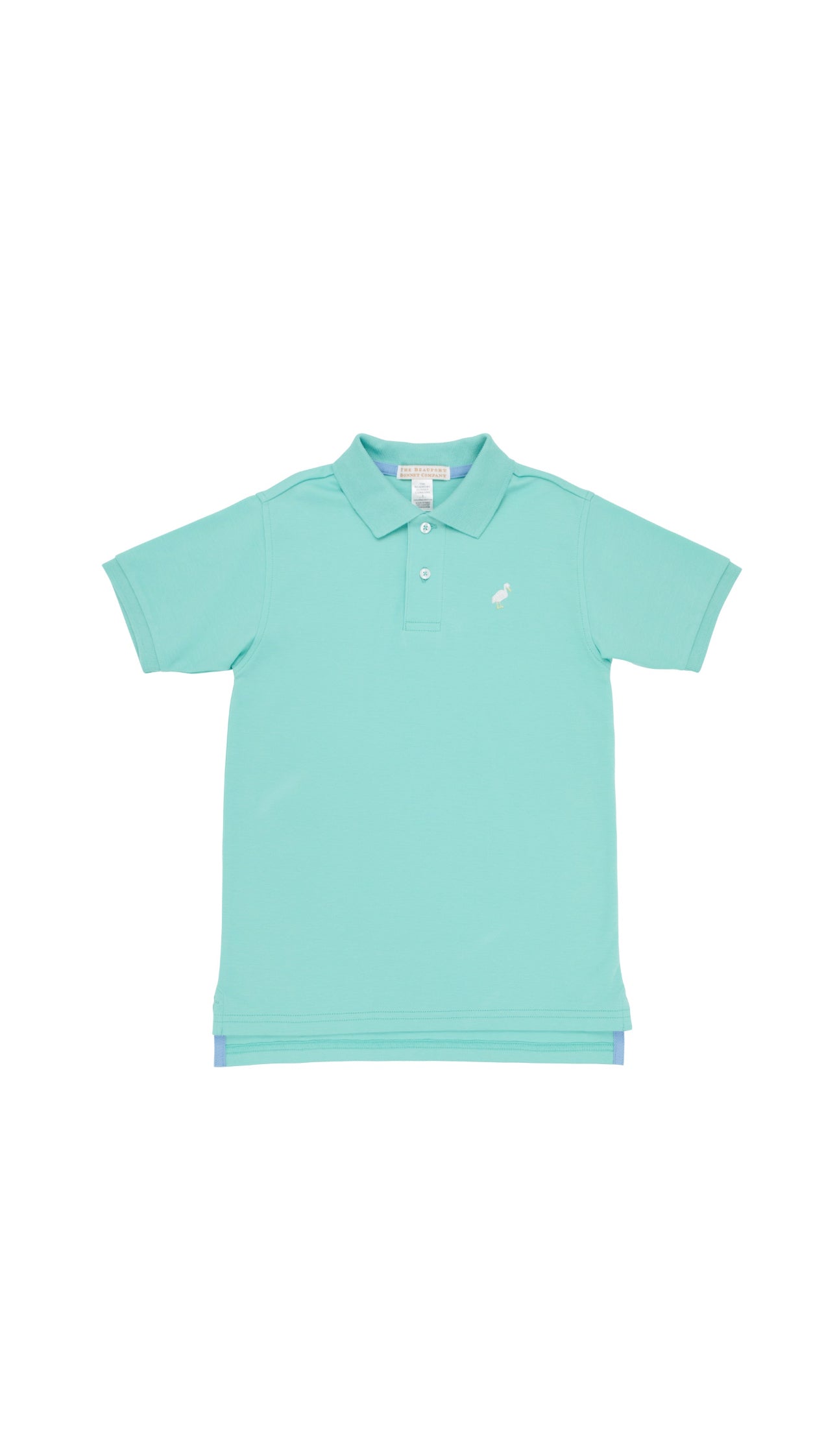 Prim and Proper Polo-SS Pima, Turks Teal