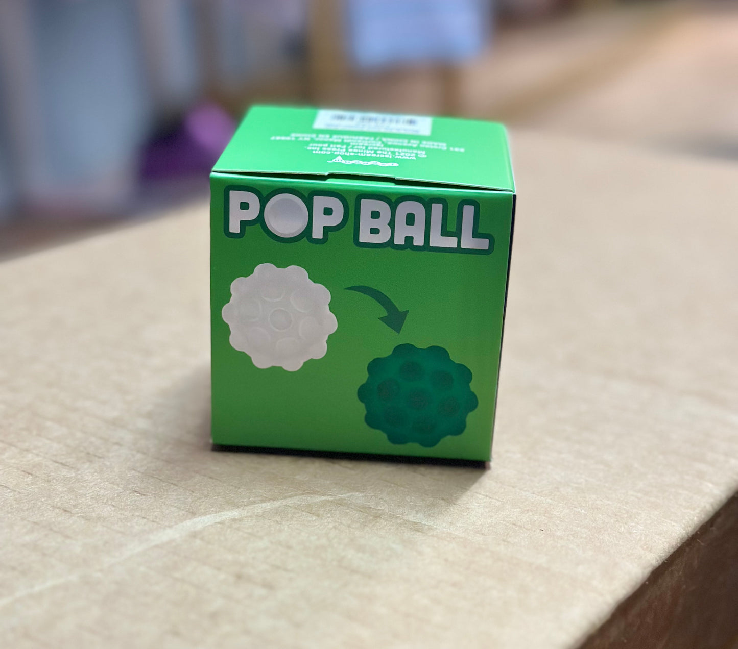 Glow in the Dark Popper Ball