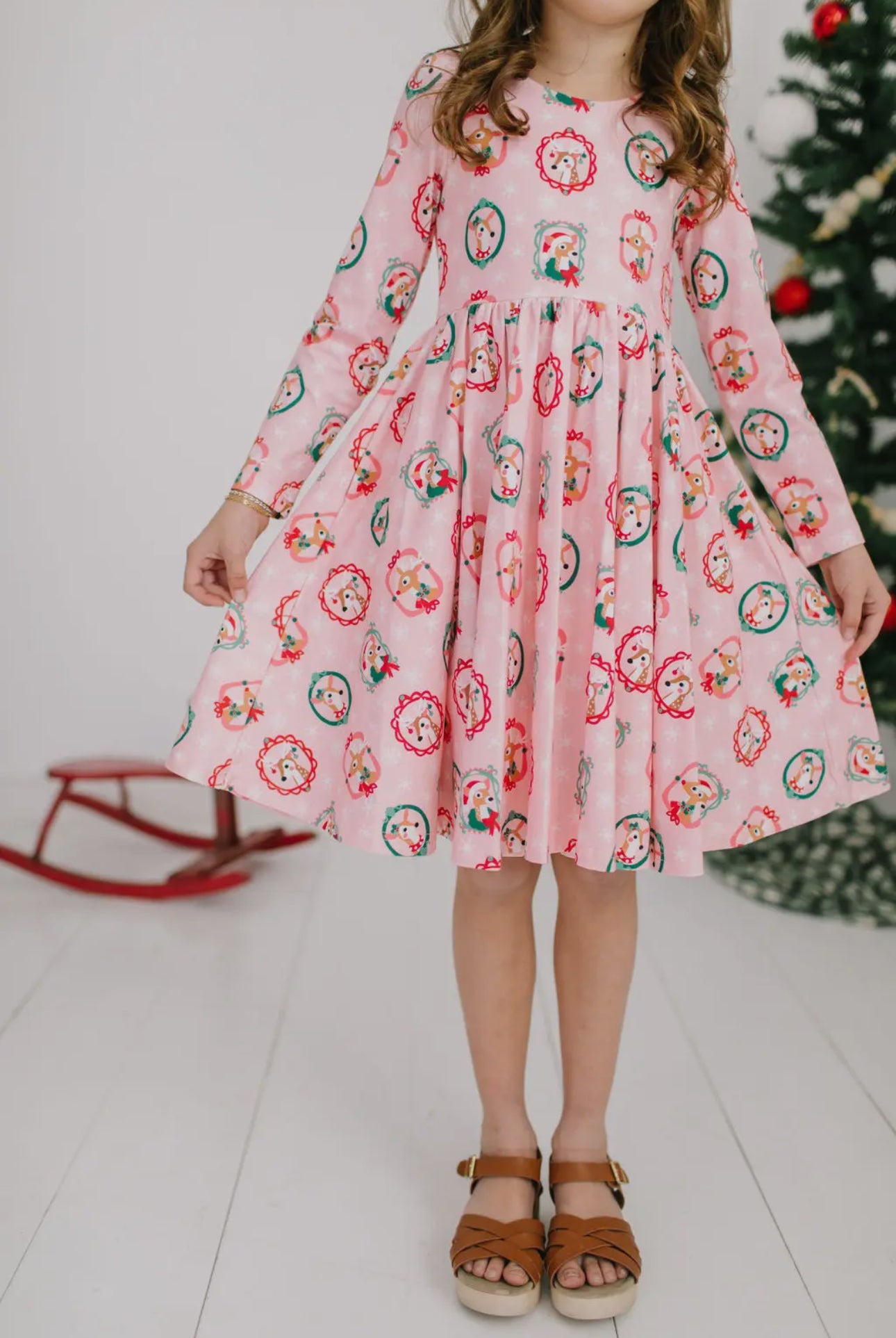 Gwendolyn Dress in Reindeer
