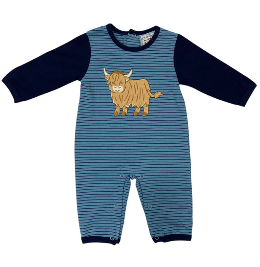 Highland Cows Boys Romper