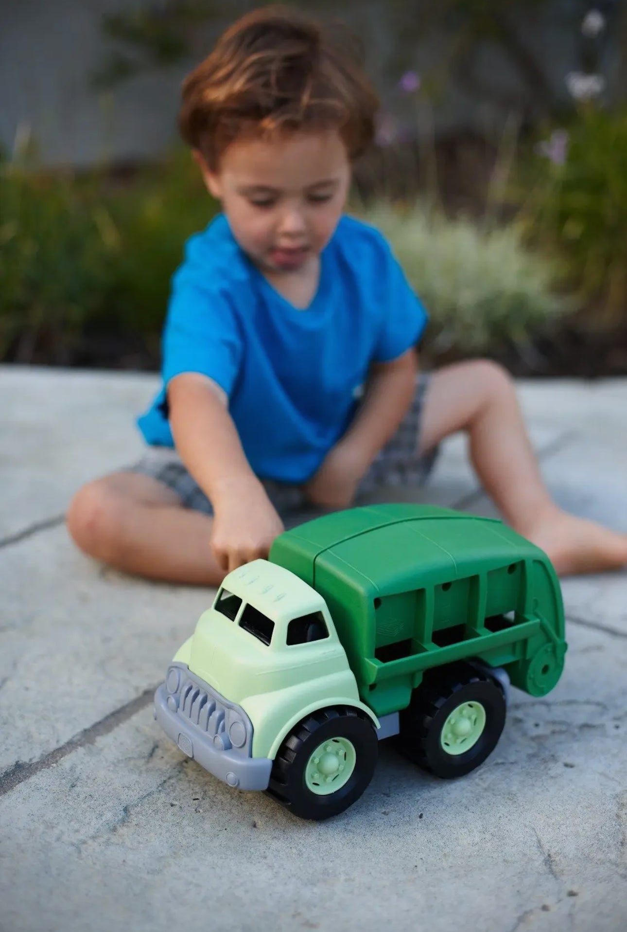 Recycling Truck-Green