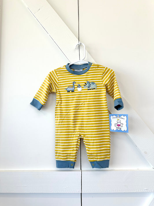 Dino Land Appliqué Boys Romper