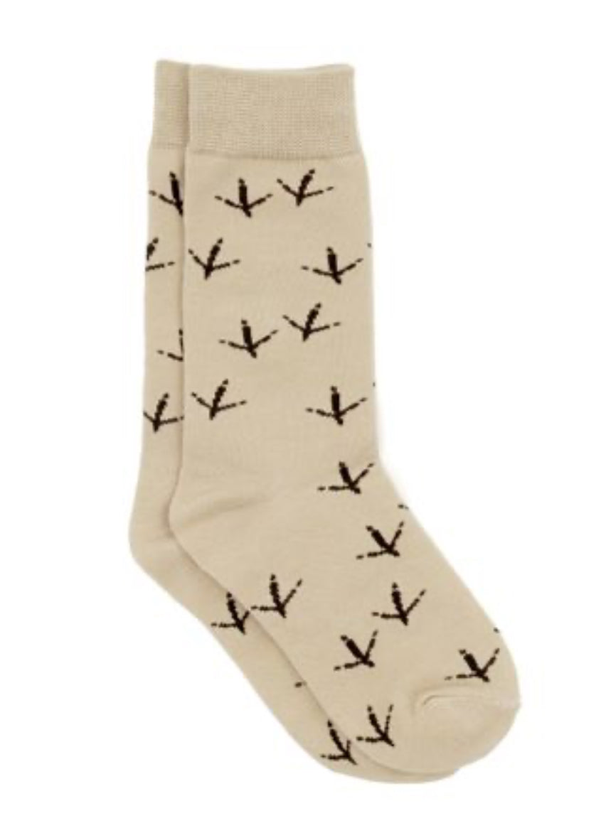 Boys Lucky Duck Sock-Turkey Tracks