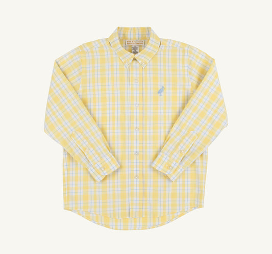 Dean’s List Dress Shirt-Forsyth Park Plaid/Beale Street Blue