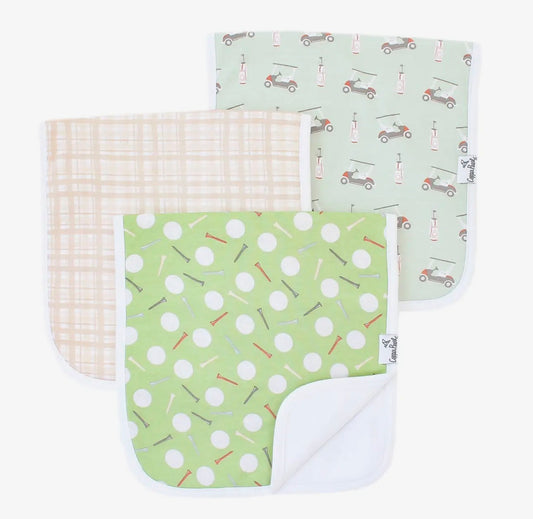 Bogey- 3 Pack Premium Burp Cloths