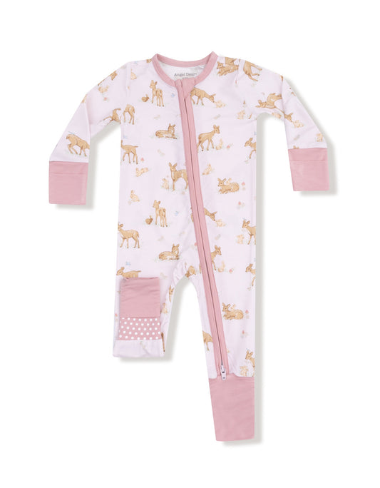 Little Fawn- 2 Way Zipper Romper