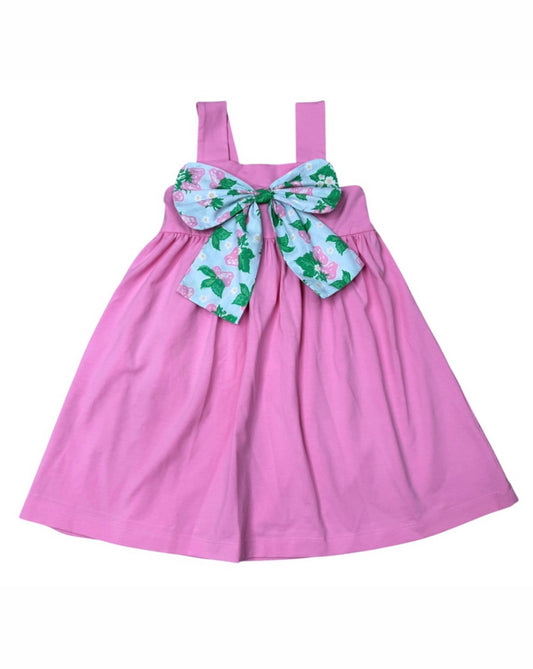 Strawberry Picking Bow Dress