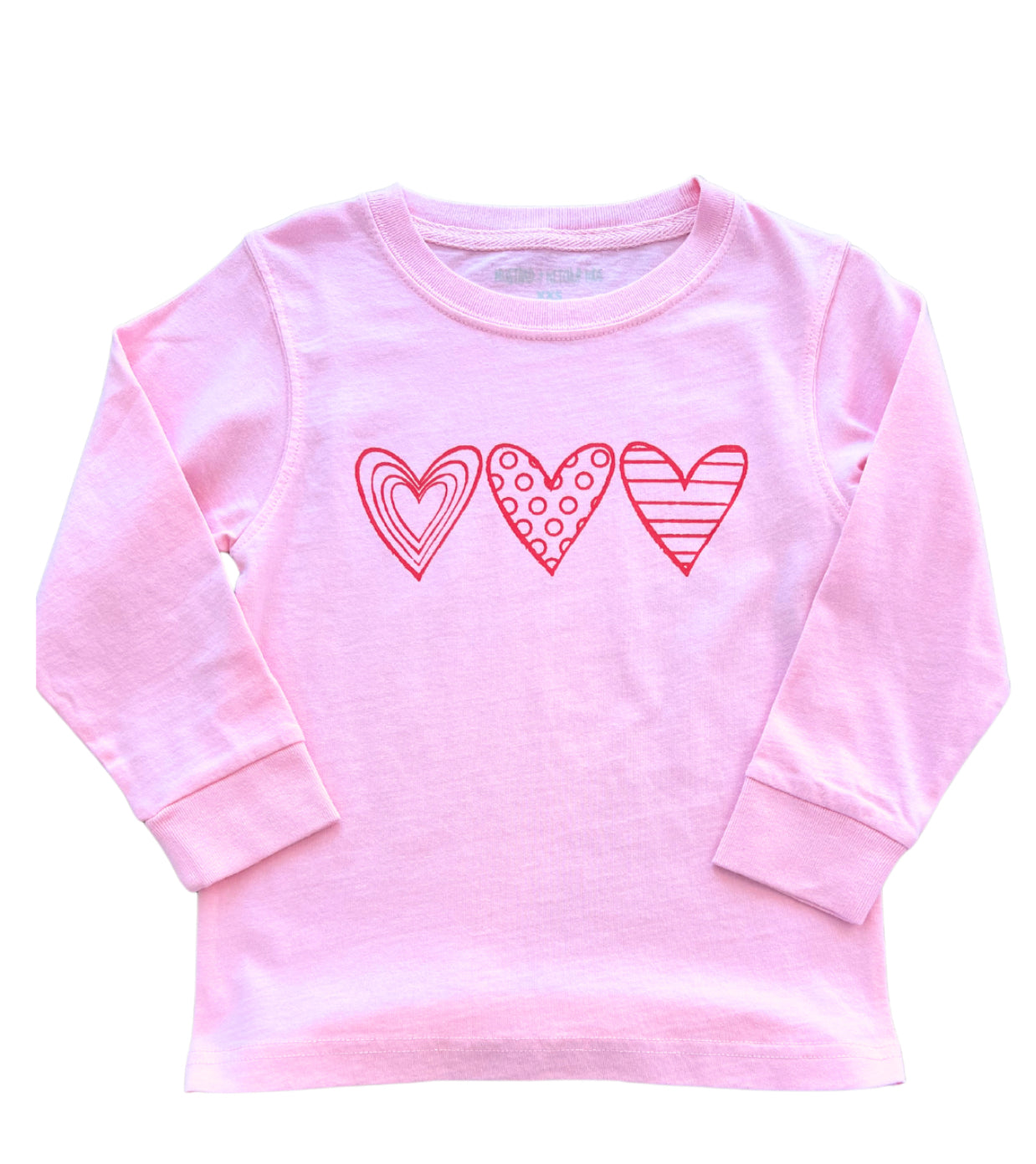 LS Light Pink Hearts Trio