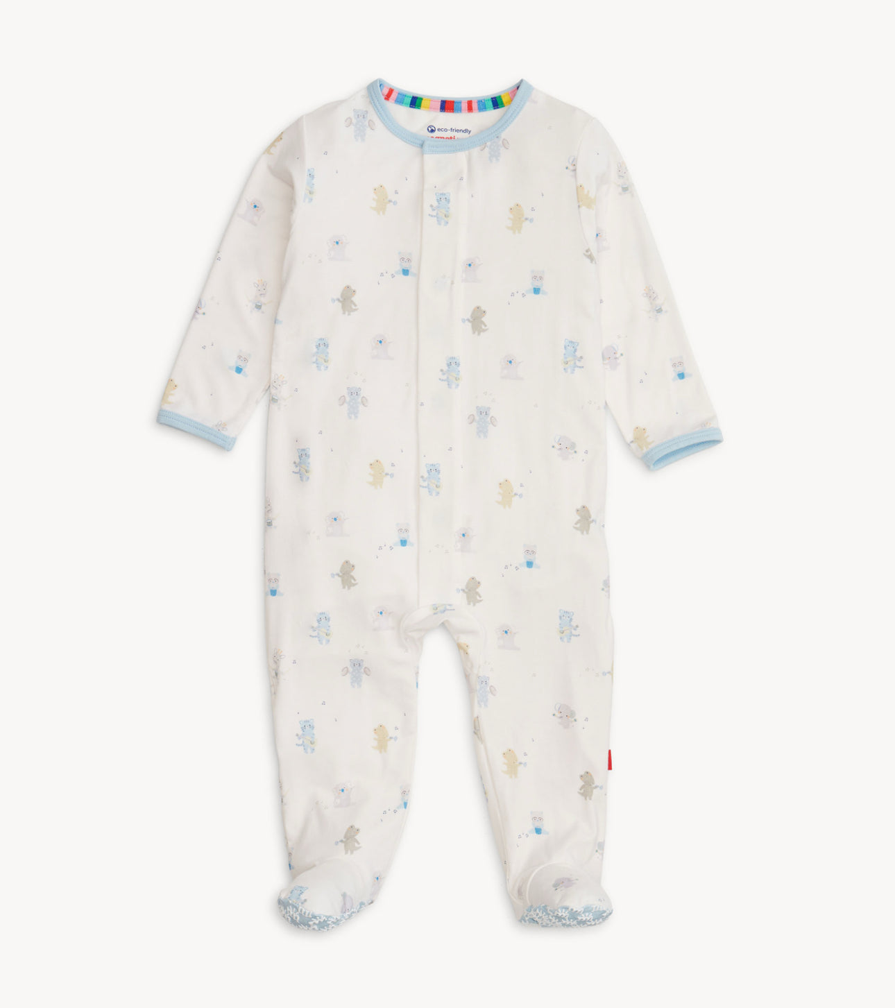 Blue Baby Beats Modal Footie