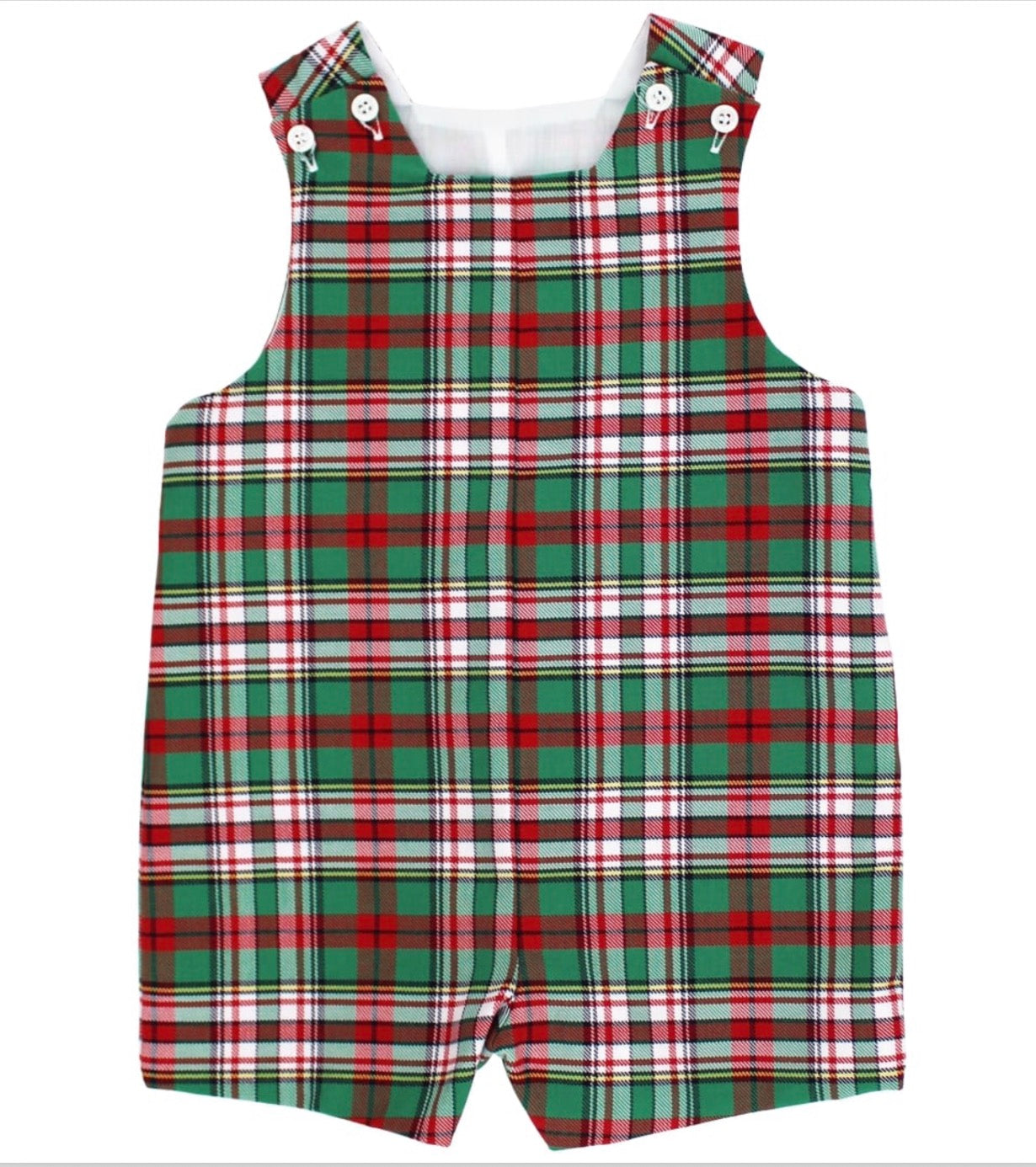 Christmas Plaid - John-John with Tab