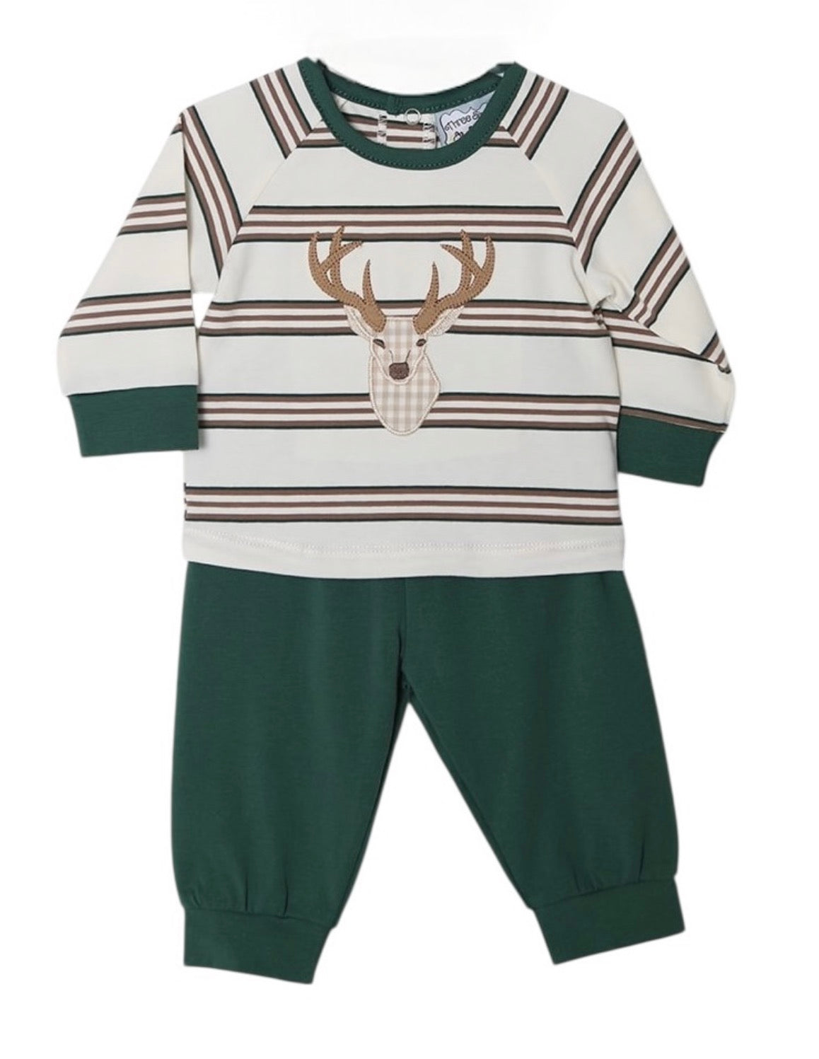 Deer Applique Jogger Set