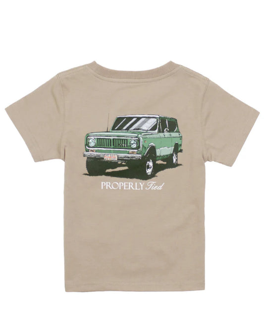 Boys Joyride SS Sand