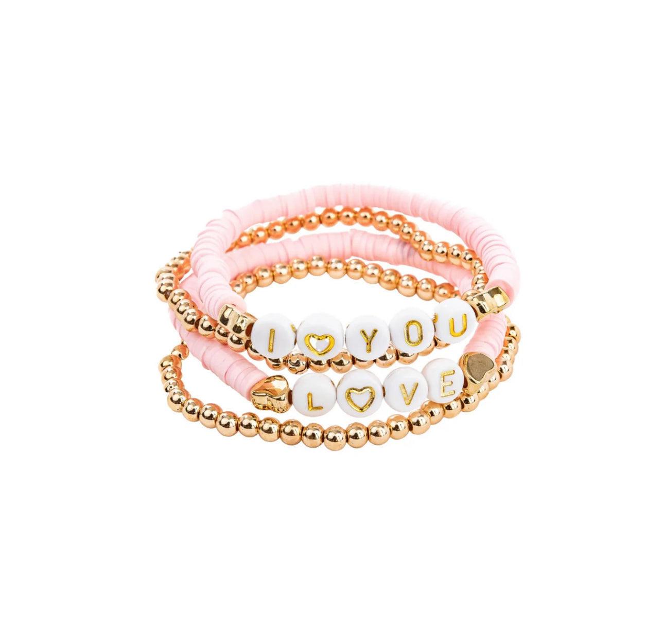 Pink Love Bracelets