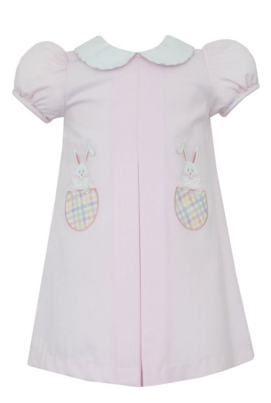 BUNNY - Pink pique A-line float w/ side pockets