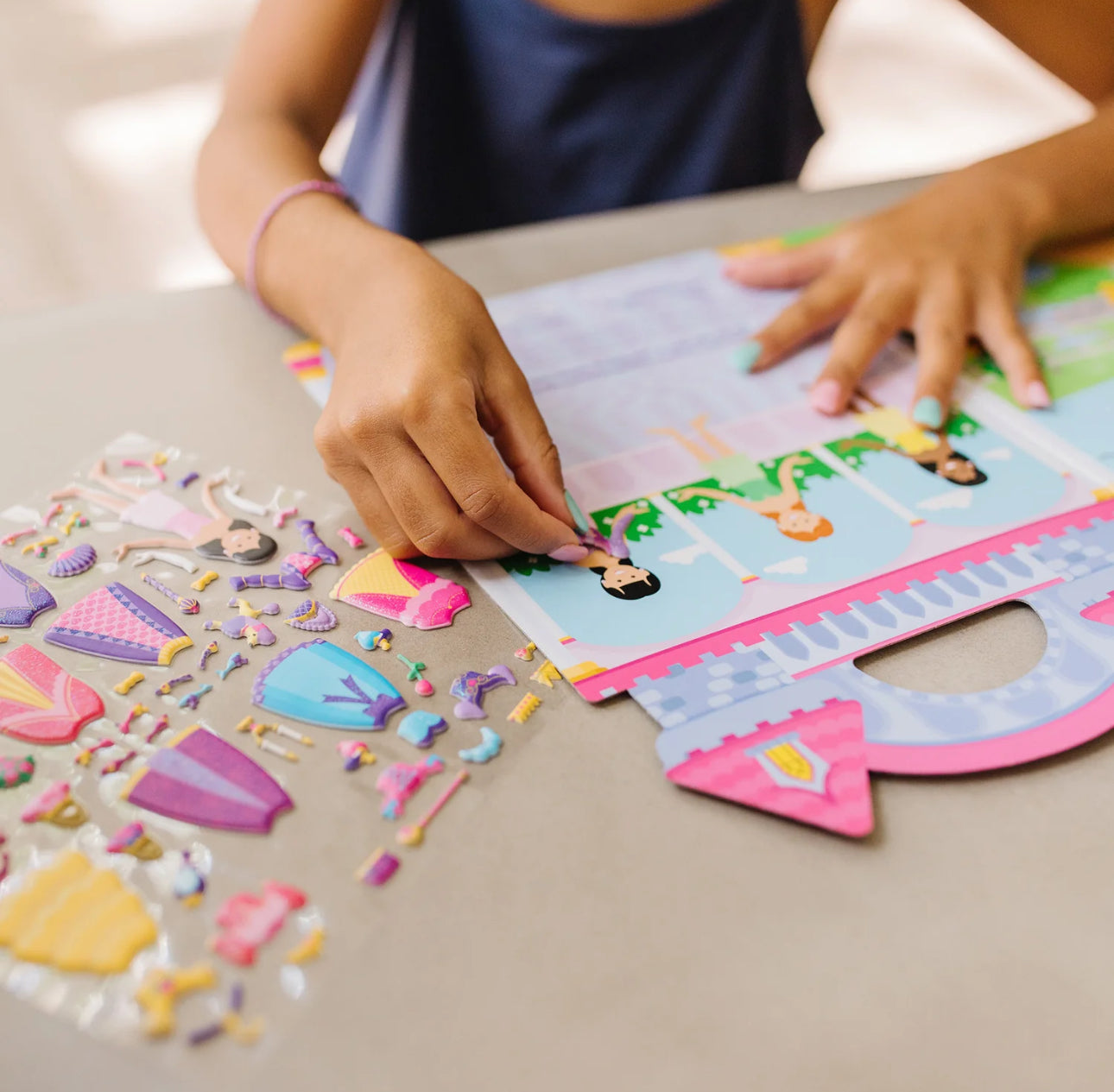 Puffy Sticker Play Set - Princess