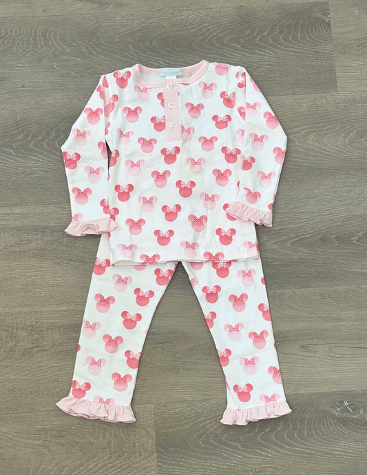 Pink Pima L/S Pajama Set